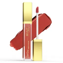 Beaut By Sterling Velvet Series Matte Liquid Lip Color Lipstick - 5 ml - Nude Story M23-image-45