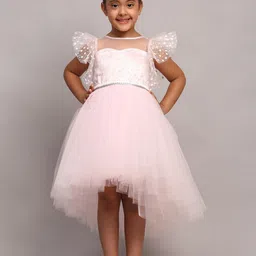 Toy Balloon kids Girls Embellished Net Fit & Flare Dress-picture-21