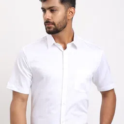 Indian Terrain Classic Slim Fit Spread Collar Cotton Formal Shirt-picture-12