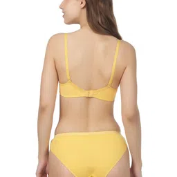 Liigne Women Pack Of 2 Women Everyday Non Padded Bra Pure Cotton Lingerie Set image 5