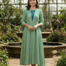 ARADHNA Women Paisley Printed Thread Work Kurta-picture-35