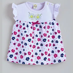 Hopscotch Girls Cotton Fit & Flare Dresses-picture-33