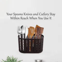 Kuber Industries Grey & Brown 6 Pieces Hanging & Wall Mounted Organisers image 4