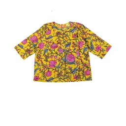 BownBee Boys Printed Top with Dhoti Pants image 5