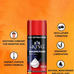 VETONI Men Ice King Shaving Foam- 400 g image 4