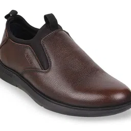 Metro Men Perforations Leather Slip-On Sneakers-picture-43
