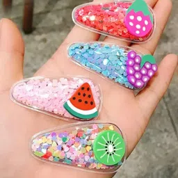 DailyObjects Women Set of 5 Embellished Tic Tac Hair Clip image 2