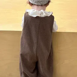 LULU & SKY Printed Pure Cotton Dungarees image 4