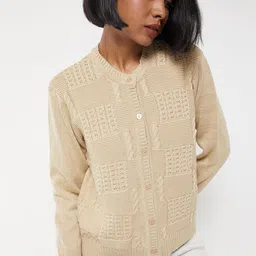 max Women Ribbed Cardigan-image-86