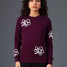 LIMEROAD Women Embroidered Sweatshirt image 2