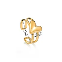 Jewels Galaxy Gold-Plated Anti-Tarnish Finger Ring image 3