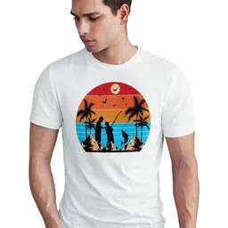 Seekbuylove Men Printed Bio Finish T-shirt-picture-27