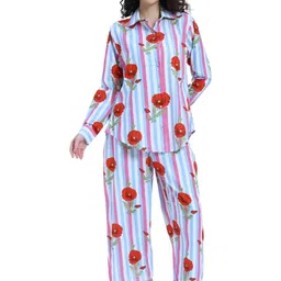 GLSGM Floral Printed Night Suits-picture-11