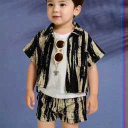 NAAMJAP Kids-Unisex Pure Cotton Printed Clothing Set image 2