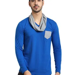 Black Collection Men V-Neck Slim Fit T-shirt-image-38