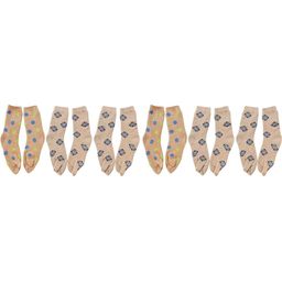 MUKHAKSH Unisex Beige Socks-picture-12