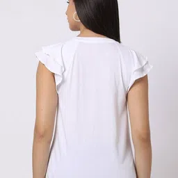 GAP Women Flutter Sleeves Tops image 3