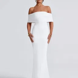 LULU & SKY Women Off-Shoulder Maxi Dress-picture-14