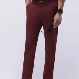 Urbano Fashion Men Easy Wash Trousers-picture-21