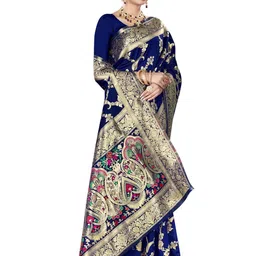 KSALIYA Multicoloured Art Silk Sarees image 5