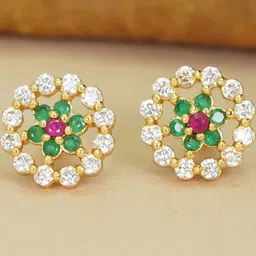 DressBerry Floral Studs Earrings-picture-22