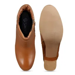 Bxxy PU Work High-Top Block Pumps image 5