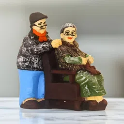 MISS PEACH Black & Blue Love Couple Showpiece-picture-18