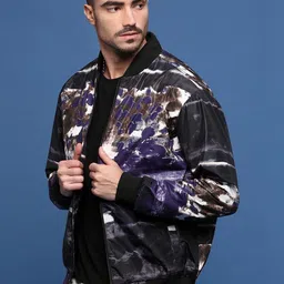 SHOWOFFFF Men Lightweight Bomber Jacket image 4