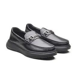 MICHAEL ANGELO Men Leather Formal Loafers-picture-21