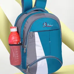 Blubags Colourblocked Padded Laptop Backpack-image-7