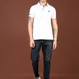 V-Mart Men Regular Fit Light Fade Cotton Jeans image 4