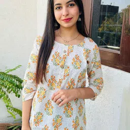 GRX Floral Print Cotton Top-picture-17