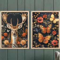 WALLLANE Brown Wood Wall Art-picture-10