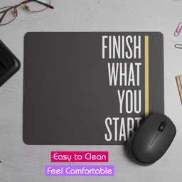 Visibee Quote Gaming Mousepad (Multicolor) VBMP012 Non Slip Base Mousepad-picture-17