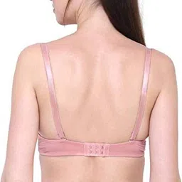 brachy Women's Poly Cotton Padded Underwired Push-Up Bra image 5