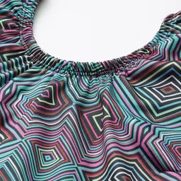 BAESD Printed Swimming Dress With Goggle image 3