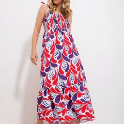 Trend Alacati stili Printed Sleeveless Maxi Dress image 5