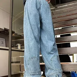 HERE&NOW Men Low Distress Heavy Fade Jeans image 2