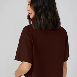 AAHWAN Women Applique T-shirt image 5