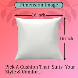 Kuber Industries 5Pc White Breathable Environmental Friendly Fluffy Cushion Fillers image 5