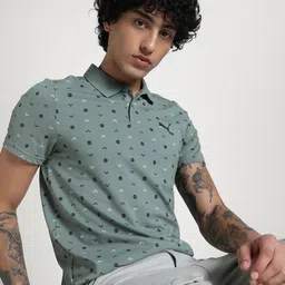 Puma Men Elevated Ess Aop Polo T-Shirt-picture-37