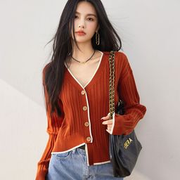JC Collection Women Striped Cardigan-picture-27