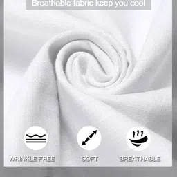 Fifth U Band Collar Roll-Up Sleeves Straight Short Kurta image 2