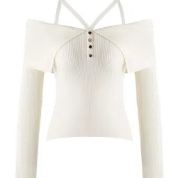 Trendyol Women Ribbed Pullover-image-30