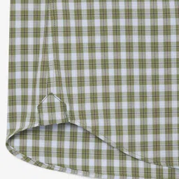 Lacoste Men Gingham Checks Opaque Checked Casual Shirt image 3