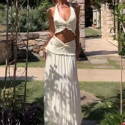 KPOP Women Top with Palazzos-image-86