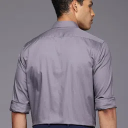 Louis Philippe Classic Fit Pure Cotton Opaque Formal Shirt image 2