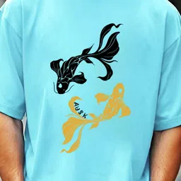 AUSK Men Printed Applique T-shirt image 5
