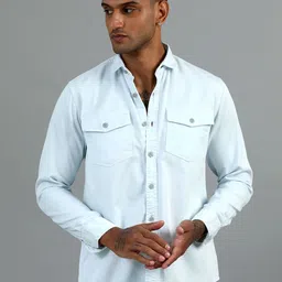 HOUSE OF MAHNOTS Men Classic Opaque Casual Shirt-picture-31