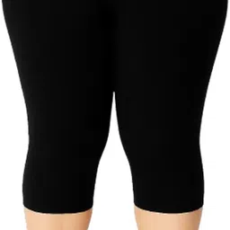 pinkshell Women Black Capri image 1